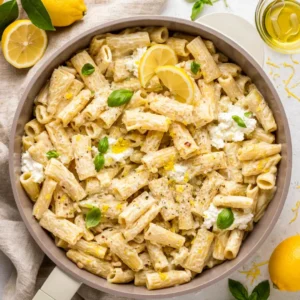 Lemon Ricotta Pasta – Easy and Delightful