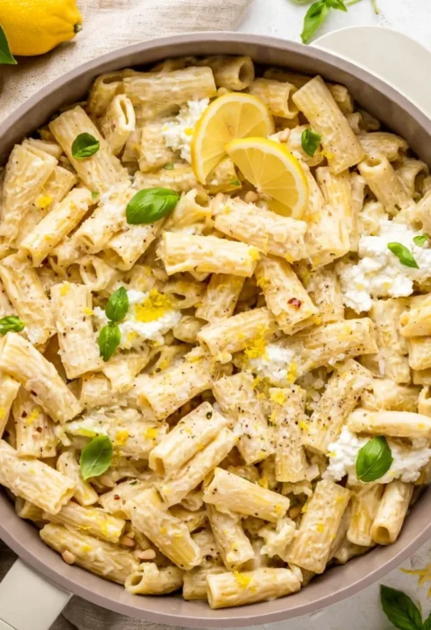 Lemon Ricotta Pasta