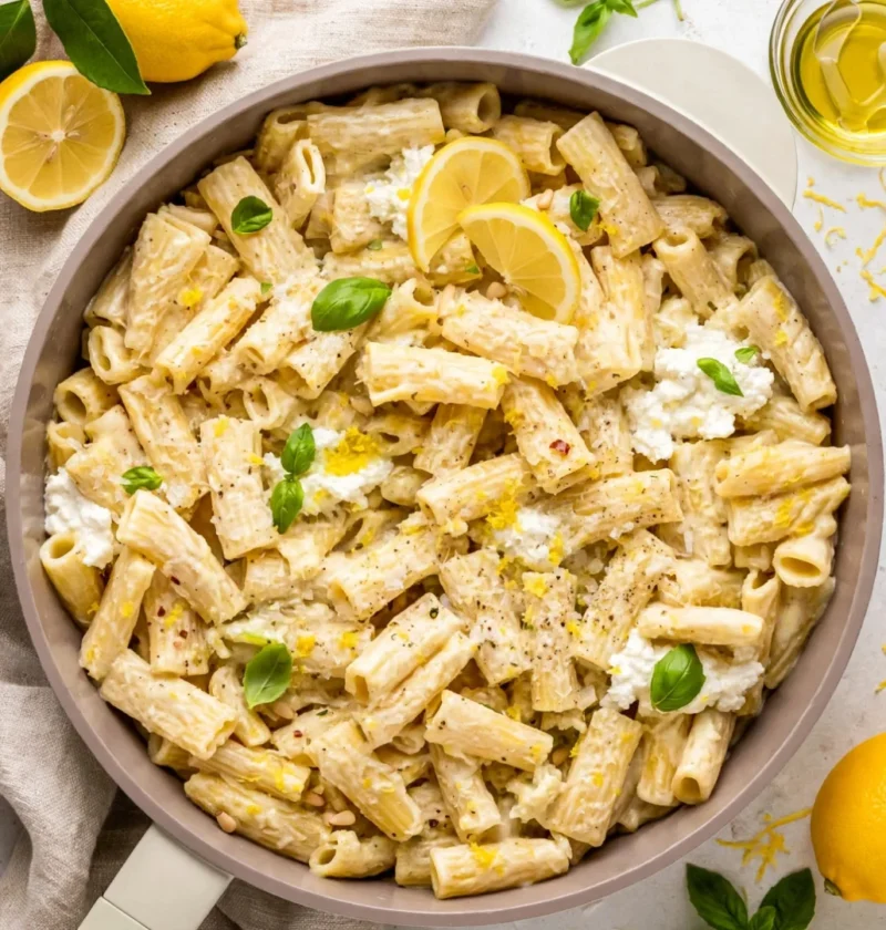 Lemon Ricotta Pasta