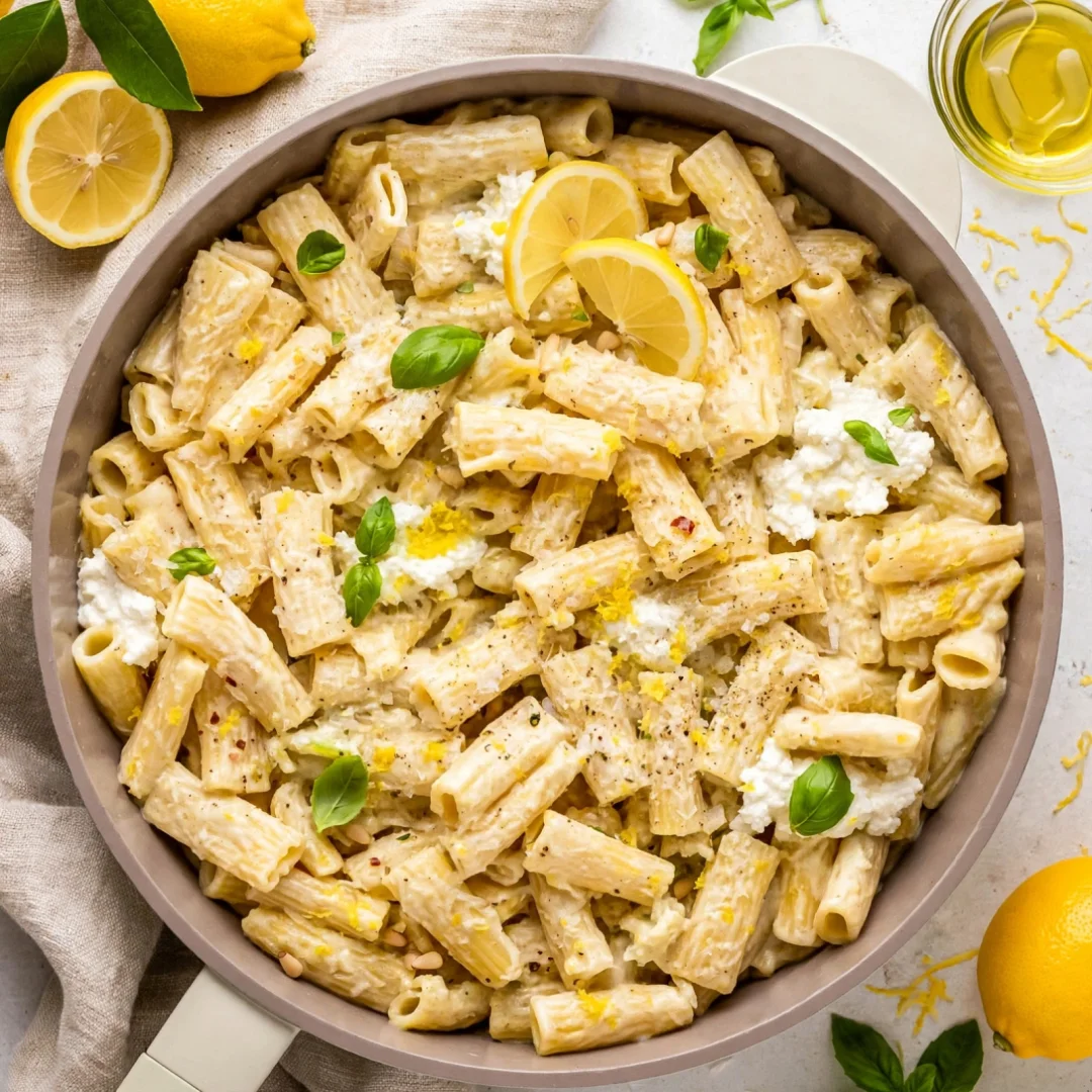 Lemon Ricotta Pasta – Easy and Delightful