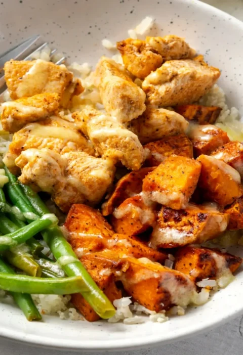 Mojo Chicken & Sweet Potato Bowl