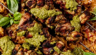 Pesto Grilled Chicken