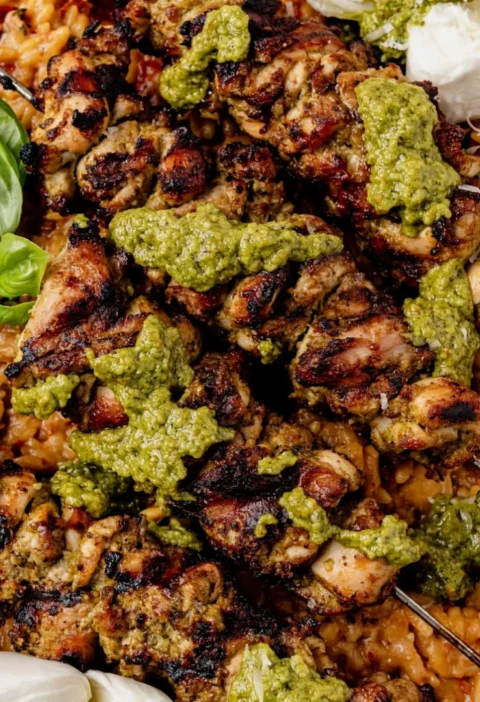 Pesto Grilled Chicken
