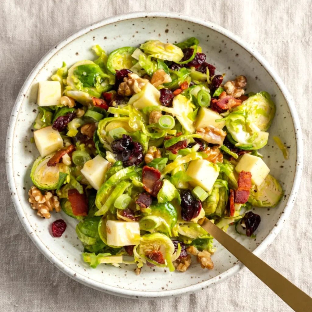 Shaved Brussels Sprouts Salad - Shaved Brussels Sprouts Salad