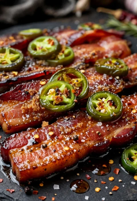 Spicy Candied Bacon