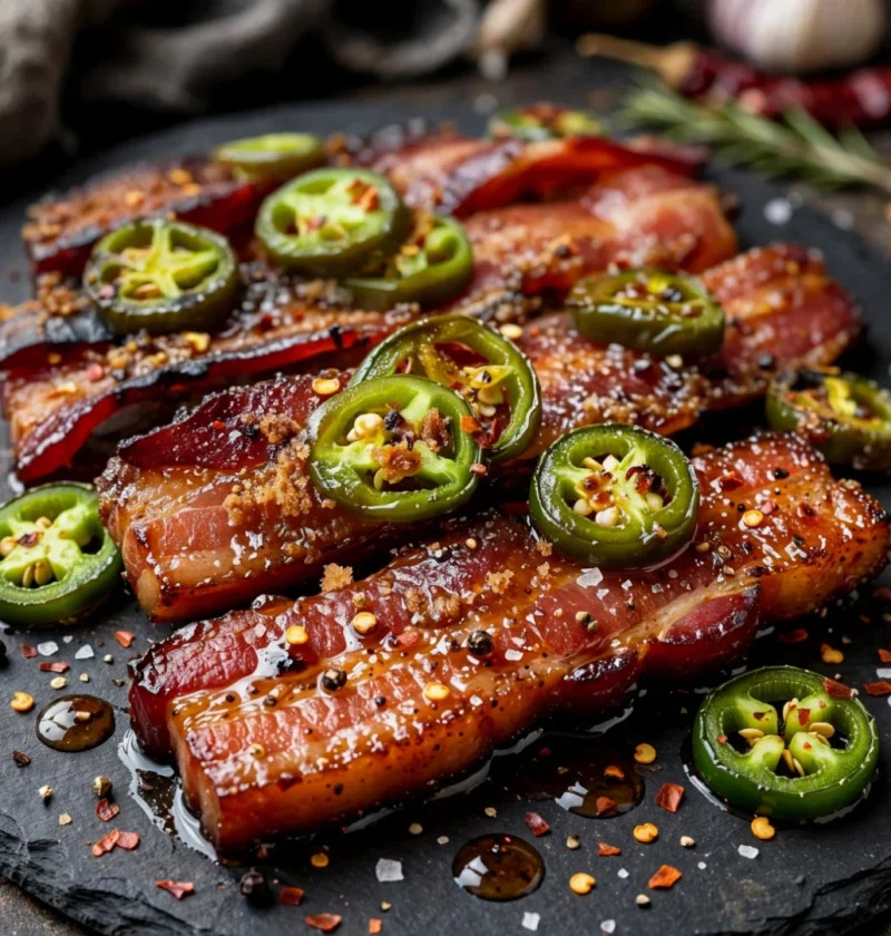 Spicy Candied Bacon
