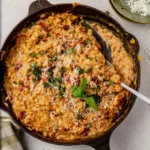 Easy Chicken Caprese Skillet
