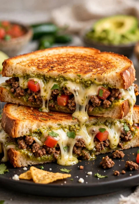Taco Grilled Cheese
