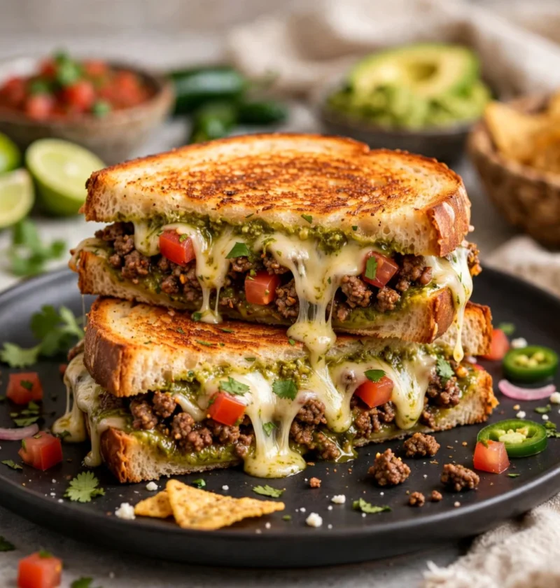Taco Grilled Cheese