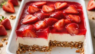 strawberry pretzel salad