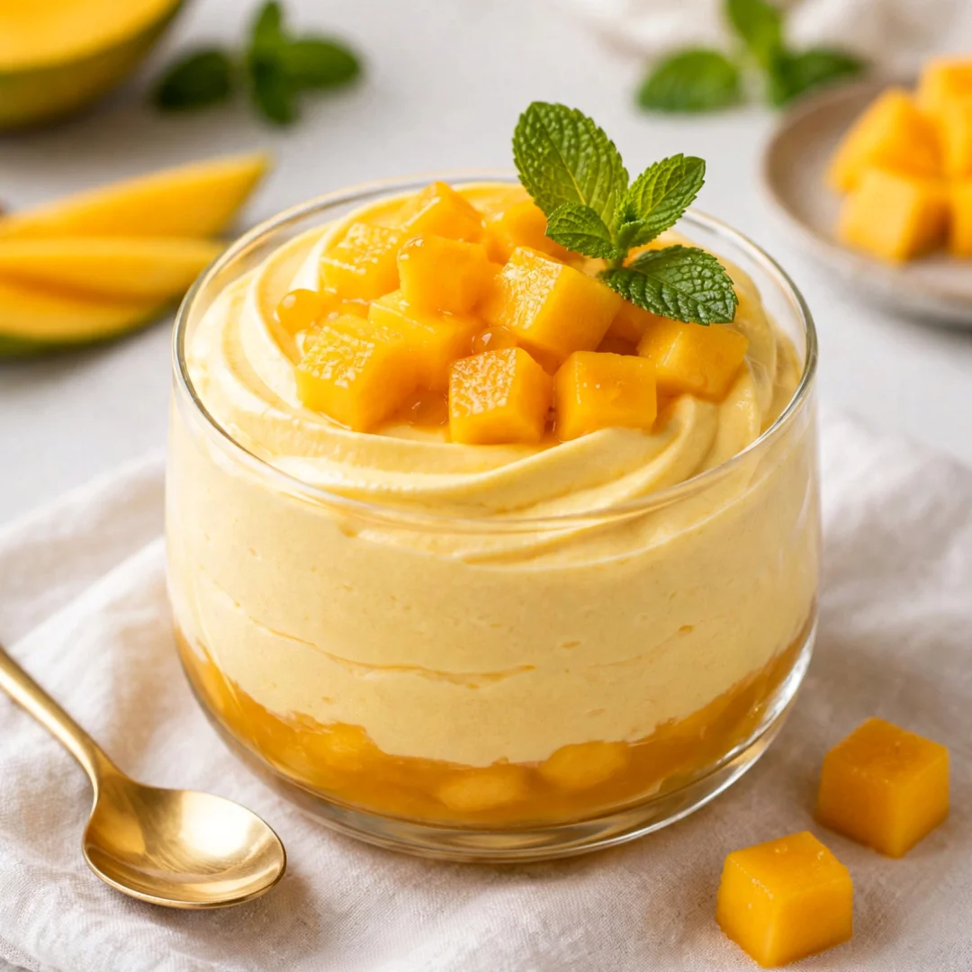 Creamy Mango Mousse