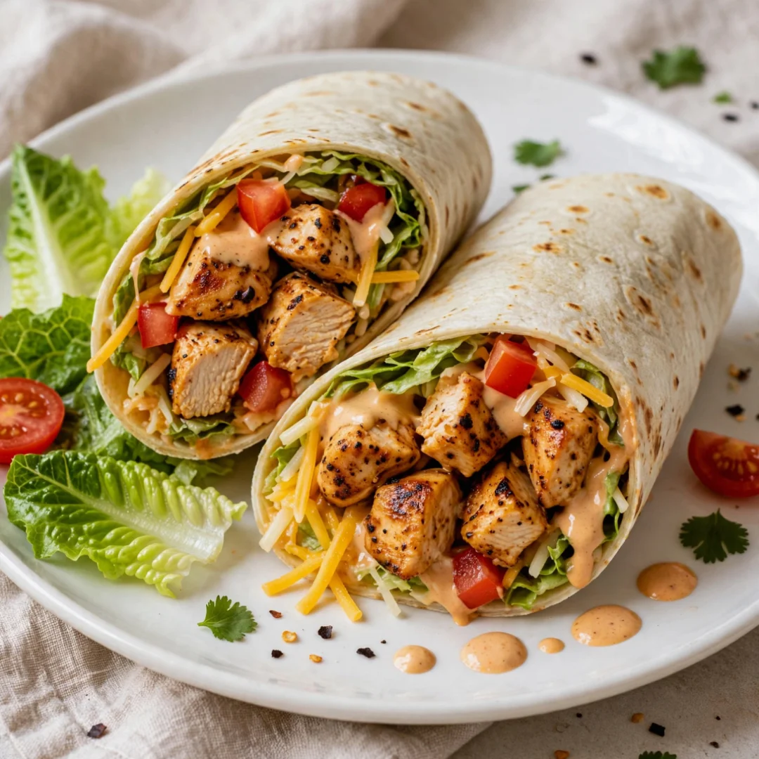 Chipotle Chicken Wraps – Easy and Delicious