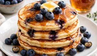 Easy Blueberry Pancakes