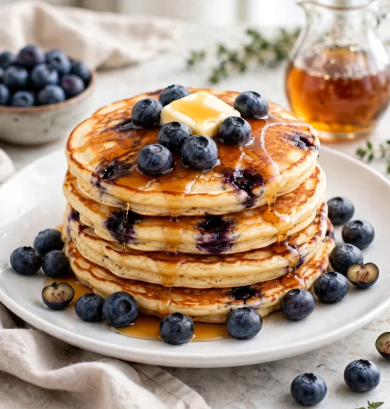 Easy Blueberry Pancakes
