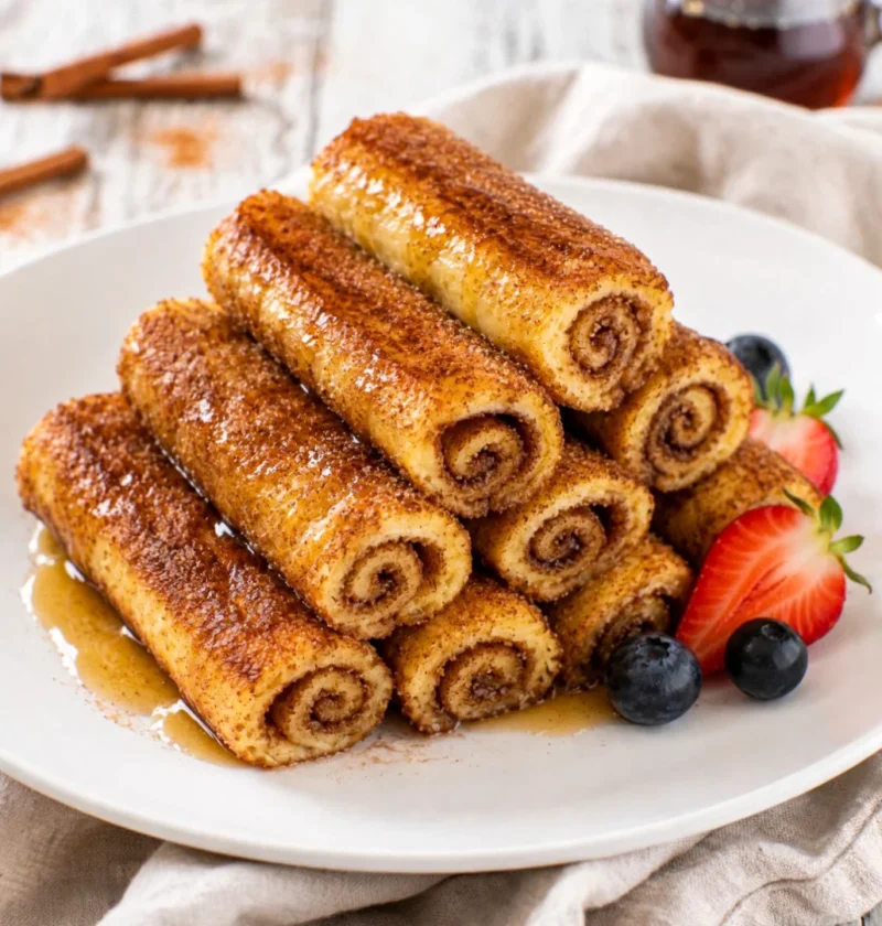 Easy Cinnamon French Toast Rolls