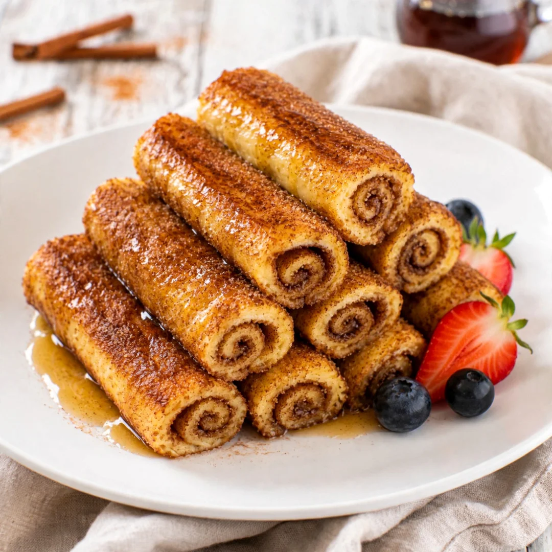 Easy Cinnamon French Toast Rolls