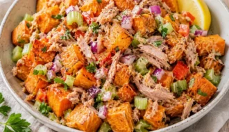 Easy Sweet Potato Tuna Salad