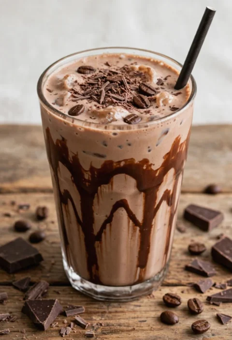 Energizing Mocha Protein Shake