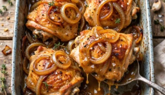 Golden Baked Chicken Thighs