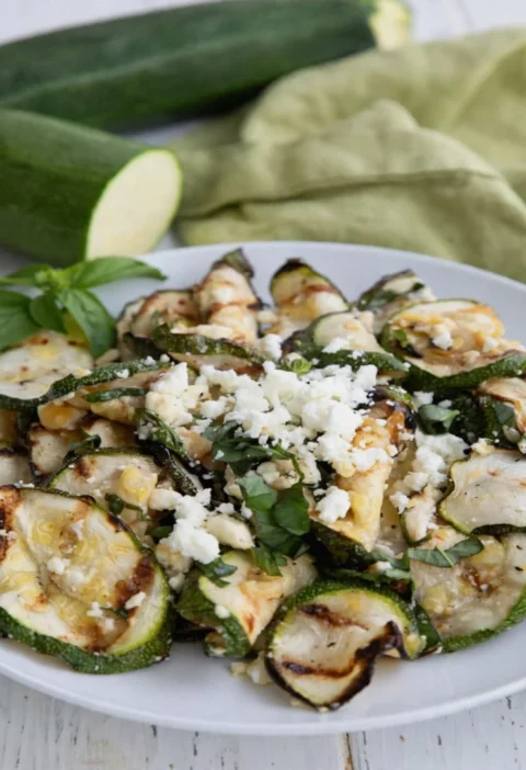 Grilled Zucchini Salad