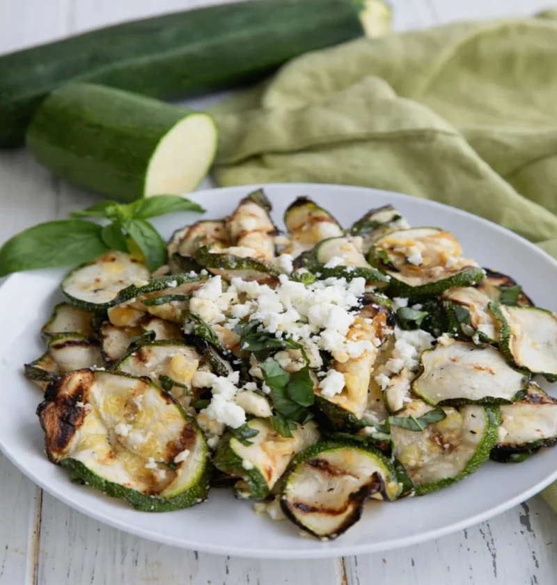 Grilled Zucchini Salad