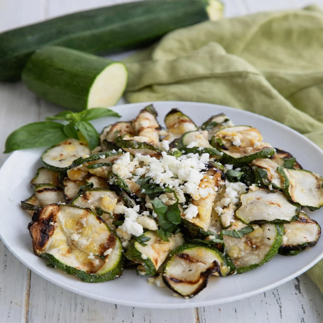 Grilled Zucchini Salad