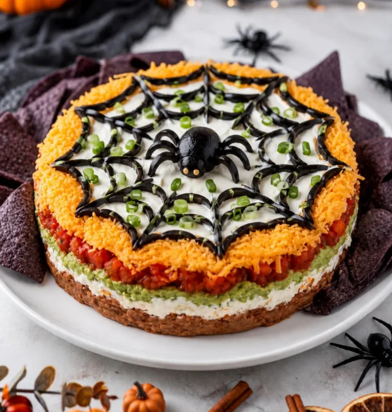 Halloween Taco Dip