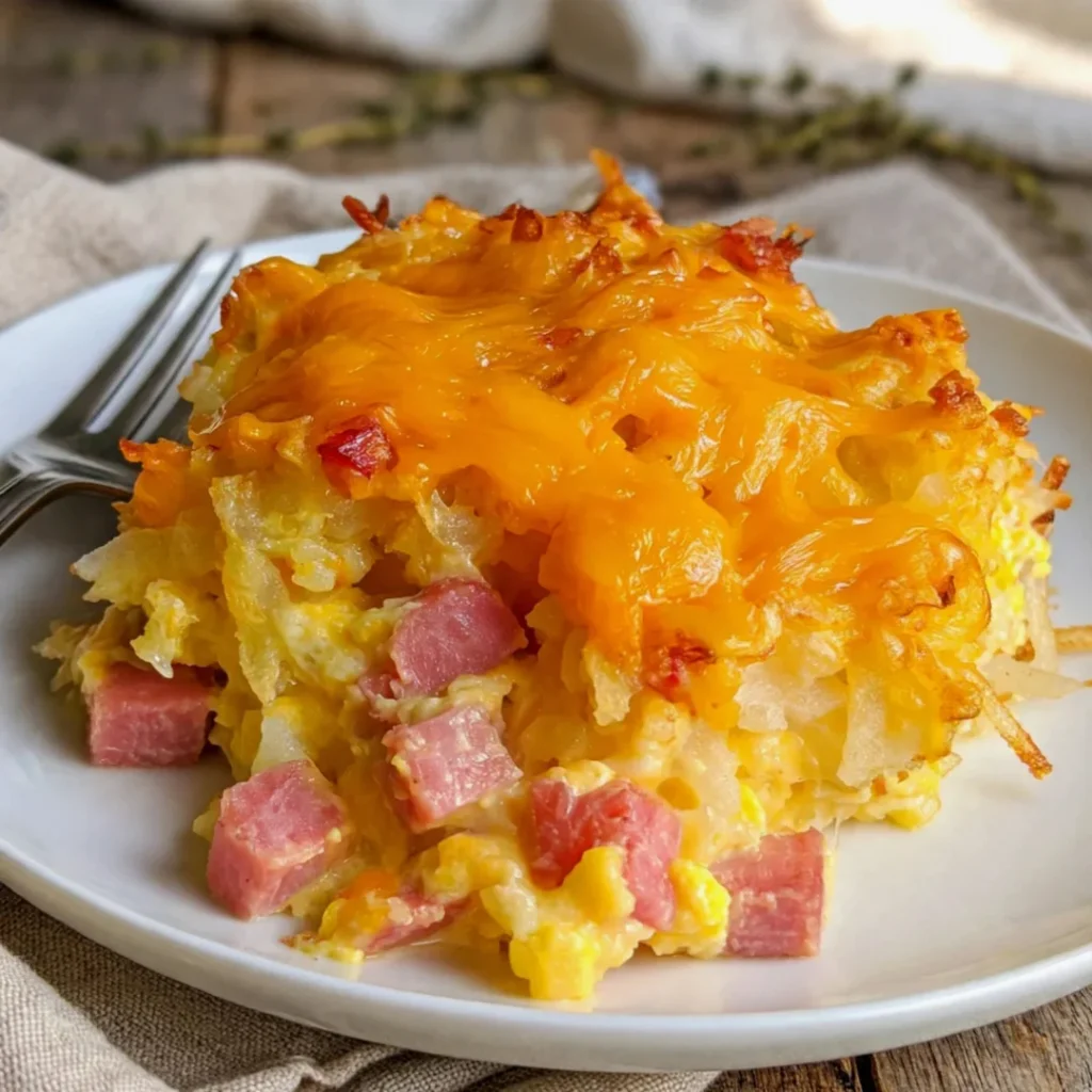 Ham Hash Brown Casserole - Ham Hash Brown Casserole