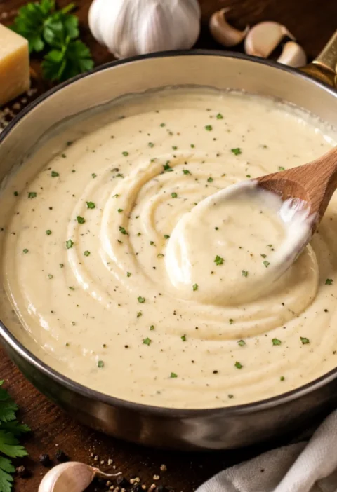 Homemade Alfredo Sauce