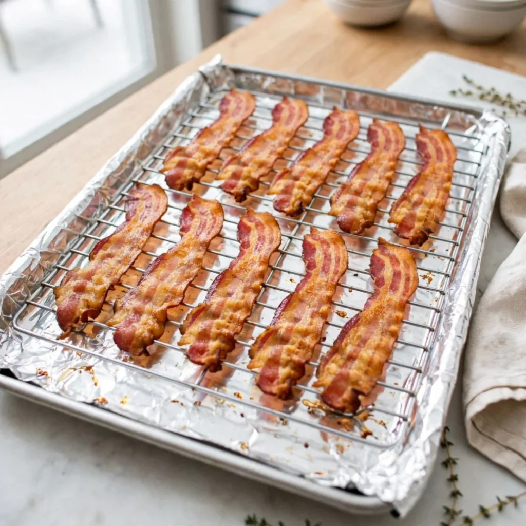 How to Cook Bacon in the Oven (425°) - How to Cook Bacon in the Oven (425°)