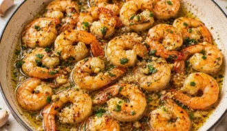Juicy Garlic Butter Shrimp
