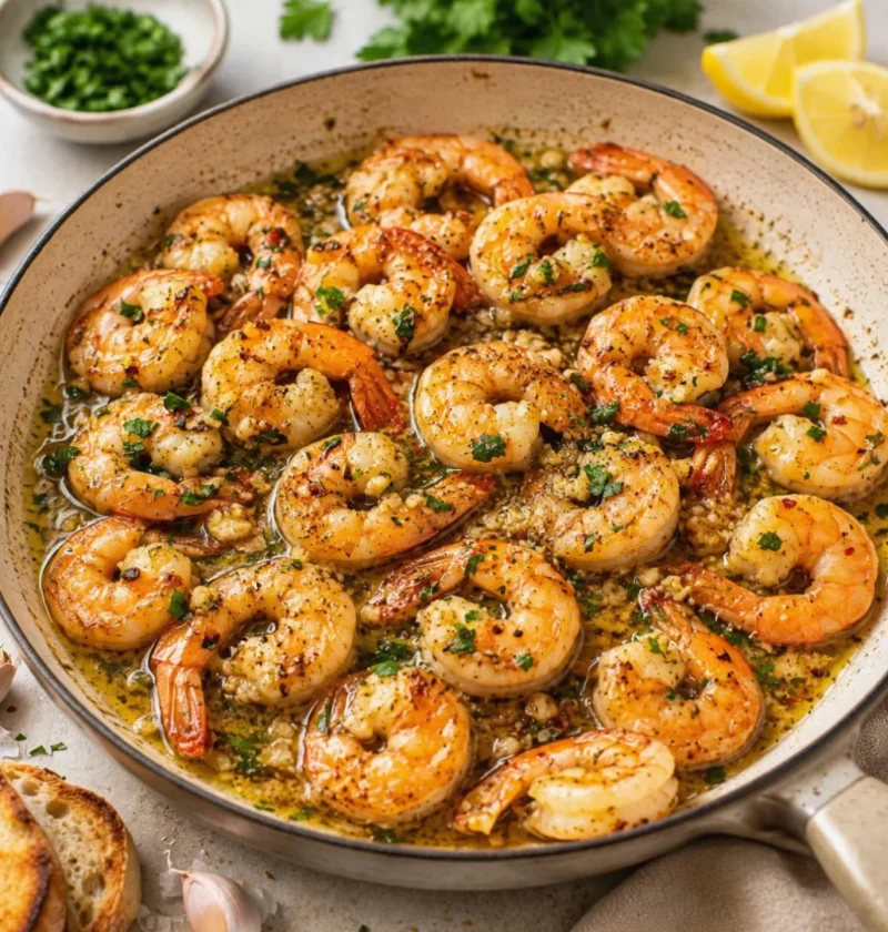 Juicy Garlic Butter Shrimp