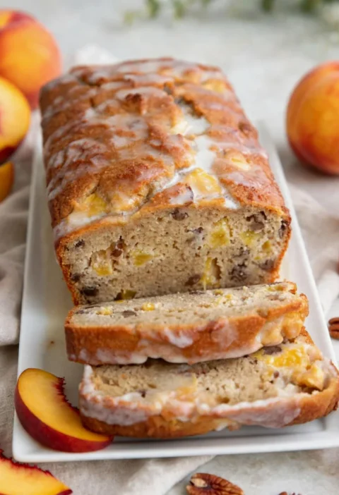 Keto Southern Peach Bread