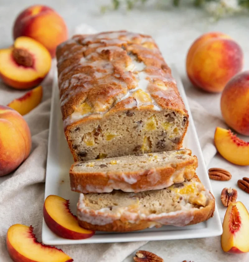 Keto Southern Peach Bread
