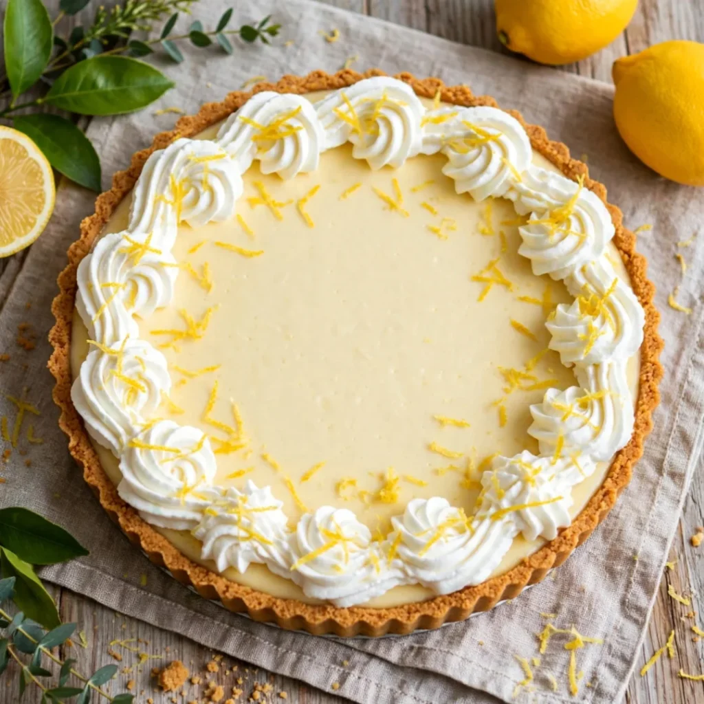 Lemon Cheesecake Tart - Lemon Cheesecake Tart
