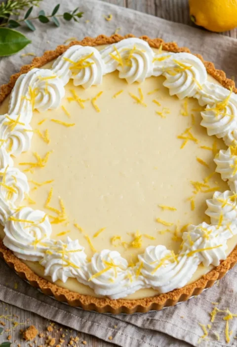 Lemon Cheesecake Tart
