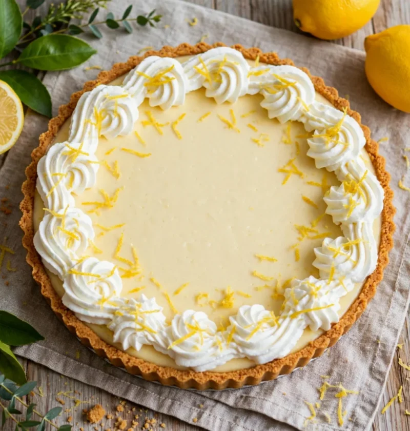 Lemon Cheesecake Tart
