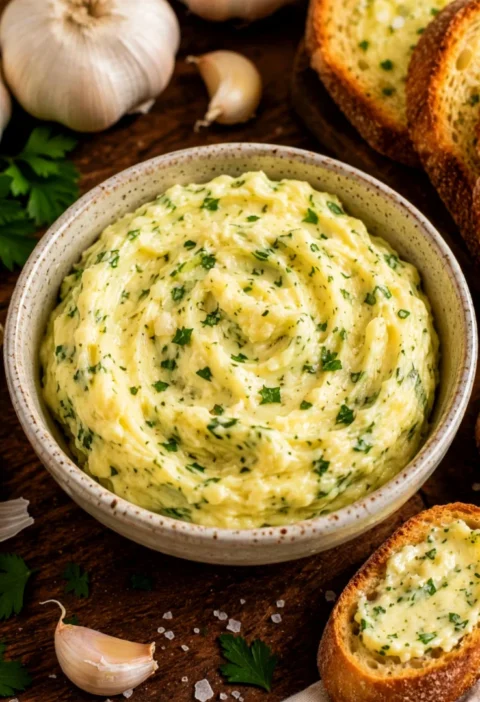 Rich Homemade Garlic Butter
