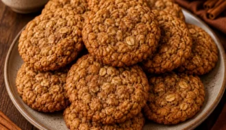 Spiced Oatmeal Cookies