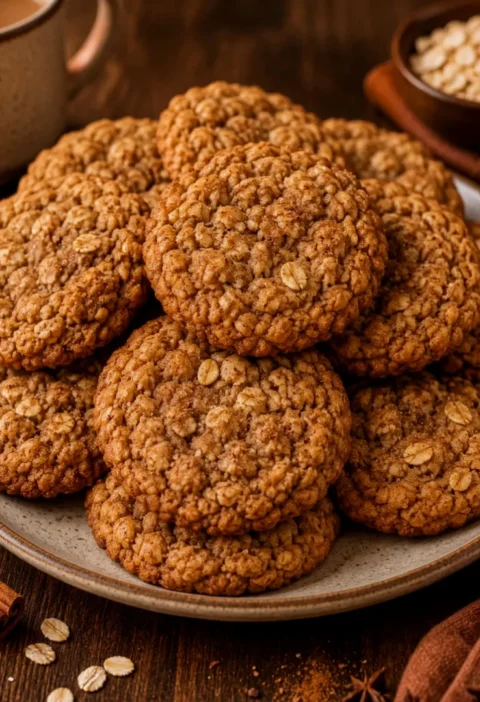 Spiced Oatmeal Cookies