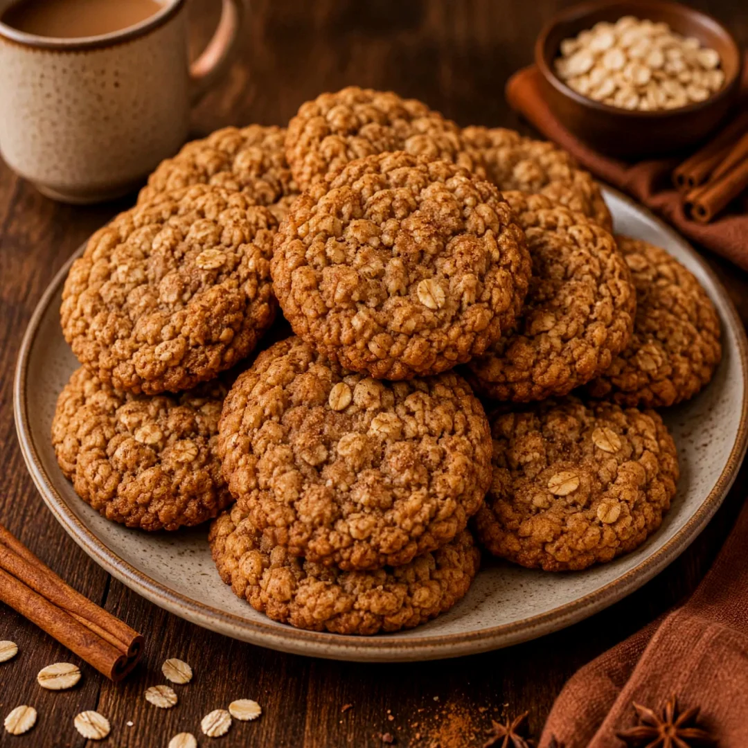 Spiced Oatmeal Cookies