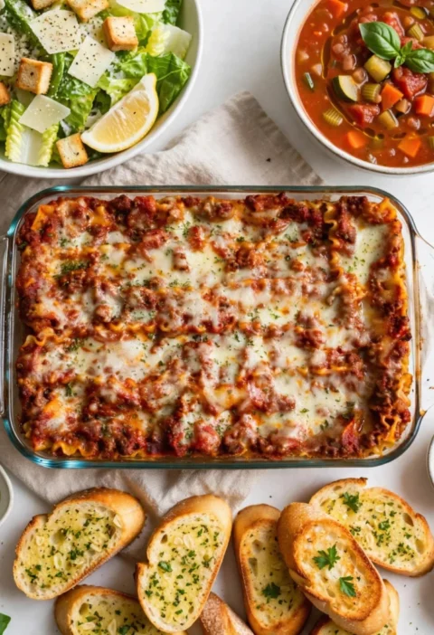 What To Serve With Lasagna