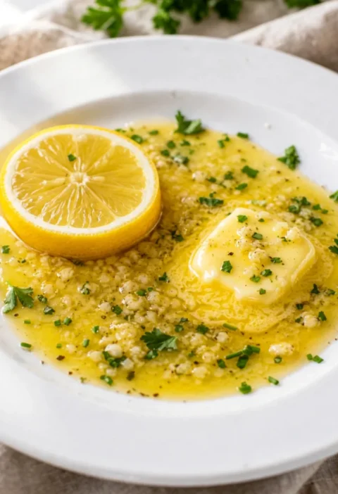 Zesty Lemon Garlic Butter