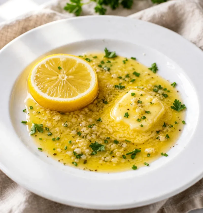 Zesty Lemon Garlic Butter