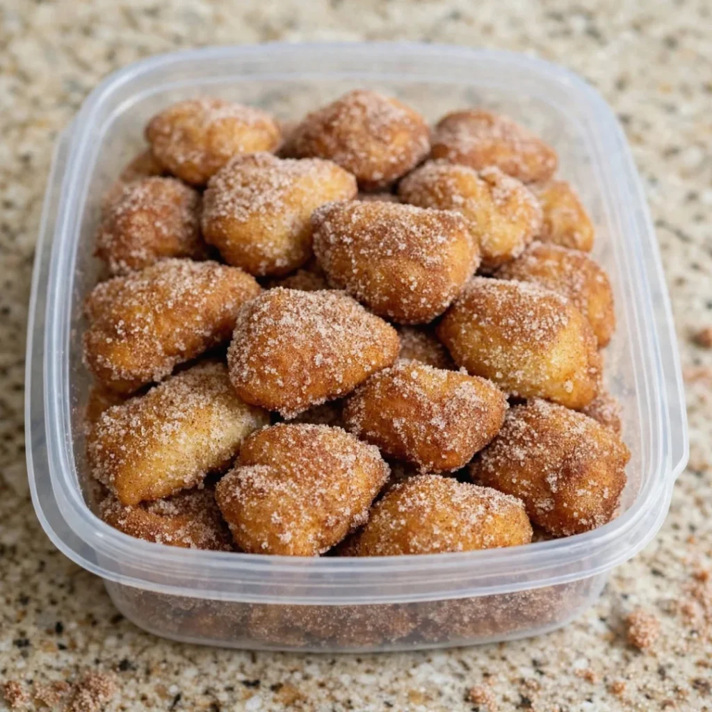 4-Ingredient Carnival Donut Holes with Cinnamon Sugar - 4-Ingredient Carnival Donut Holes with Cinnamon Sugar