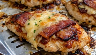 Bacon-Wrapped Cheesy Chicken