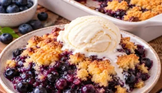 Blueberry Dump Cake