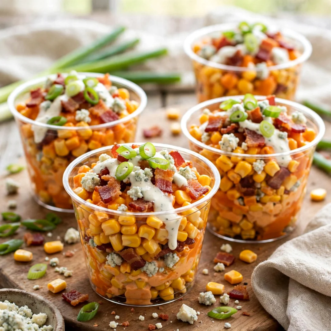 Buffalo Ranch Corn Cups