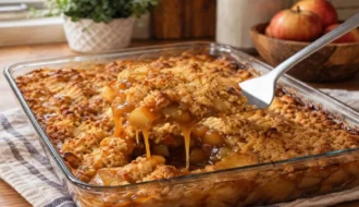 Caramel Apple Dump Cake