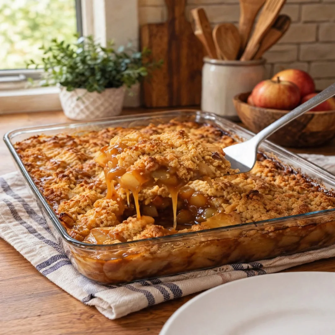 Caramel Apple Dump Cake: A Delightfully Simple Recipe!